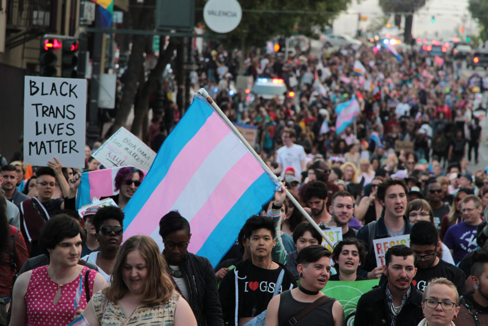 14th Annual San Francisco Trans March Celebrating Resilience with Love