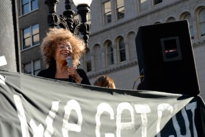 Angela Davis speaks at Occupy Oakland