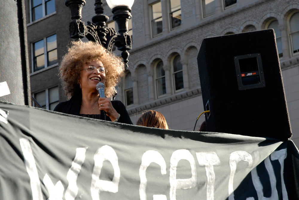 Angela Davis speaks at Occupy Oakland