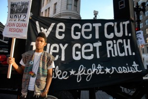 We Get Cut - They Get Rich - Strike * Fight * Resist