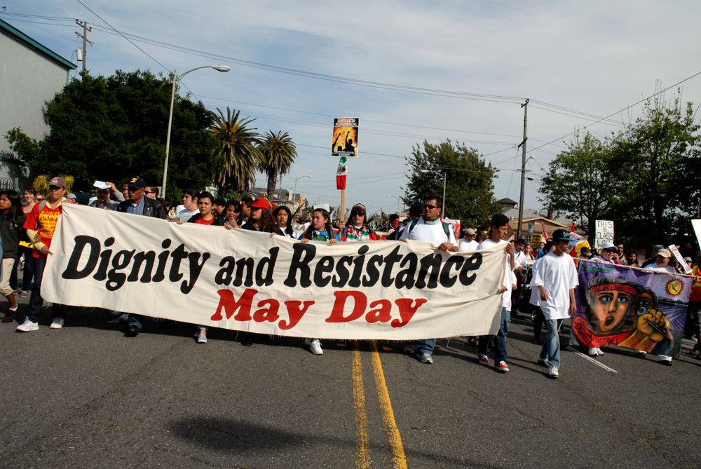 May Day March in Oakland - Dignity and Resistance