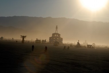 The Man at Burning Man. Photo: Wendy Goodfriend