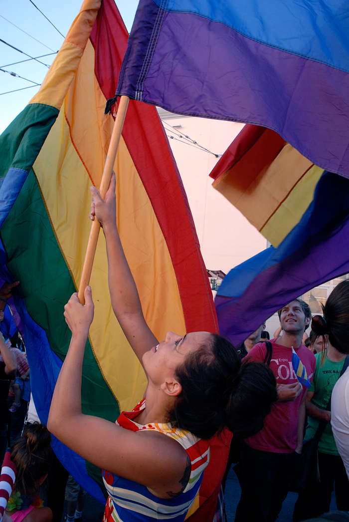 Rainbow Pride. Photo: Wendy Goodfriend