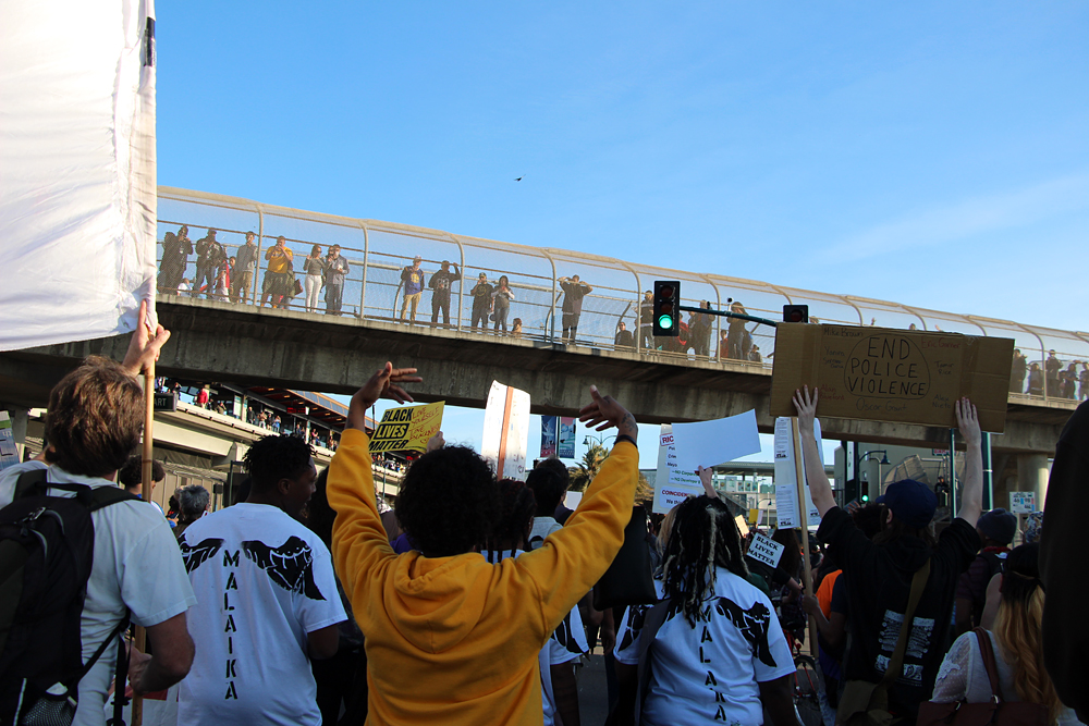 The March at Oakland Coliseum BART
