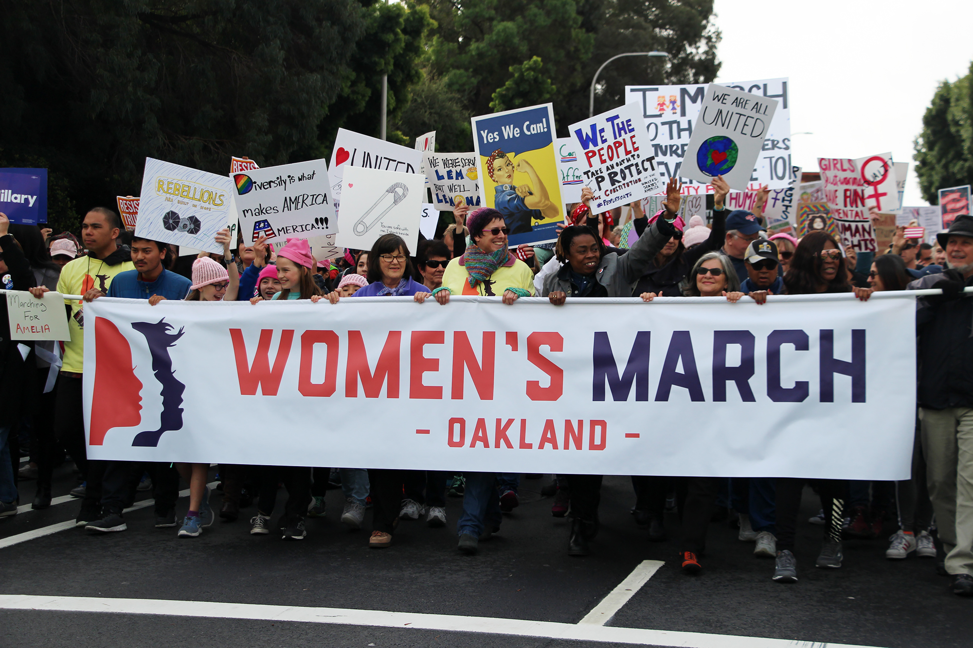The Women’s March in Oakland — Signs of the Times