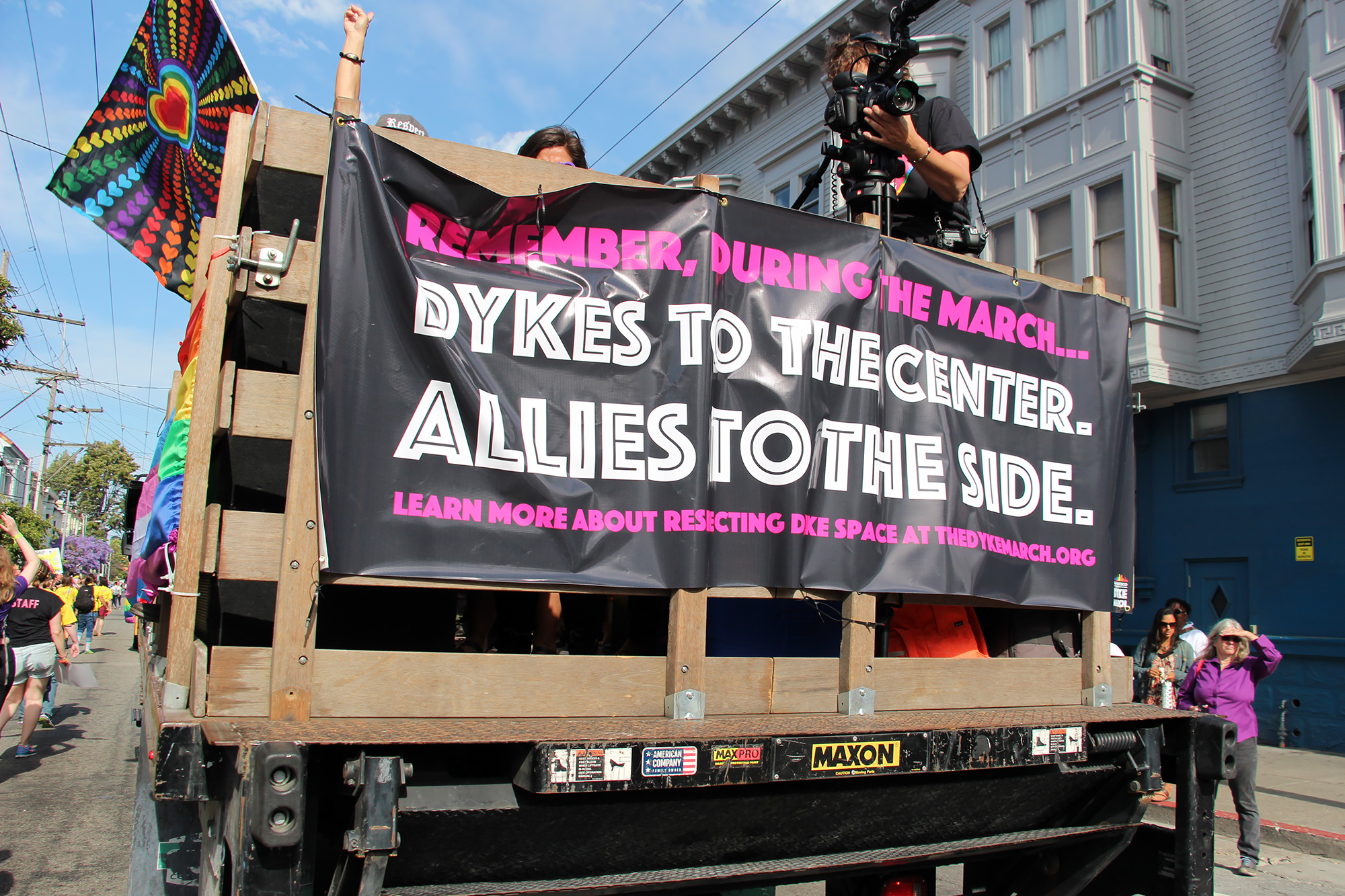Dykes To The Center - Allies To The Side