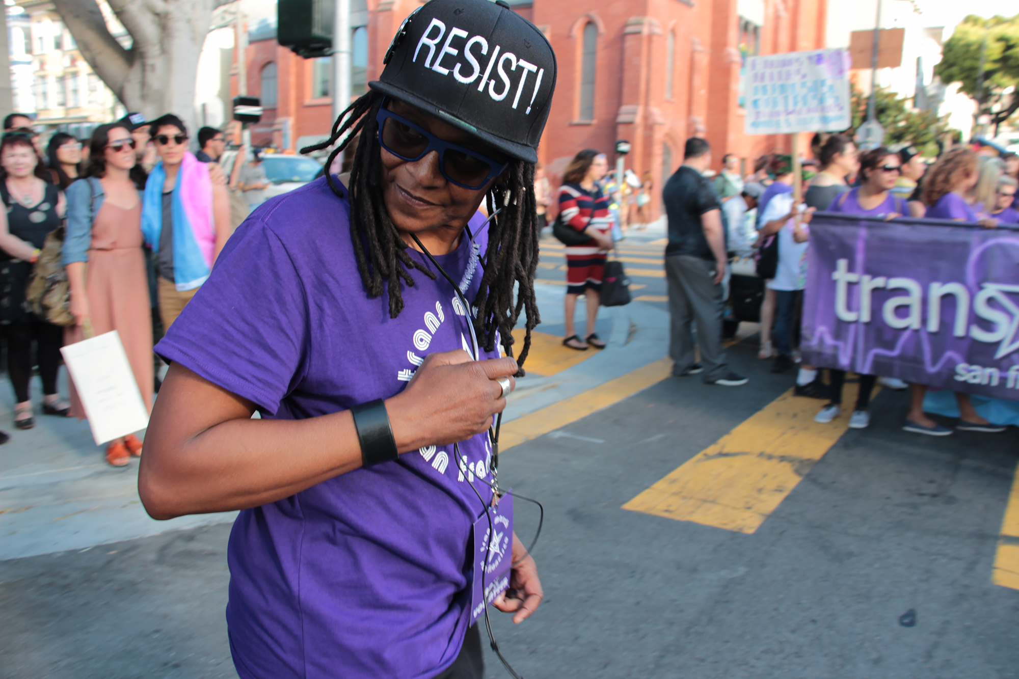 Trans March SF - Resist - Alex U. Inn